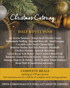 Christmas catering